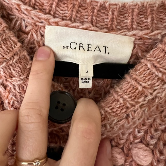 The Great Marled Bobble Cardigan - Picture 6 of 7